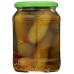 HENGSTENBERG: Gherkins Hot And Spicy, 24.3 oz