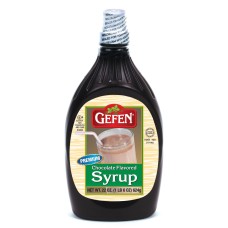 GEFEN: Chocolate Syrup, 22 oz