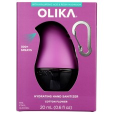 OLIKA: Sanitizer Clip Cttn Flowe, 0.6 FO