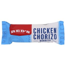 REDS: Chicken Chorizo Egg Chees Burrito, 5 oz