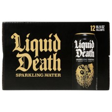 LIQUID DEATH: Water Sparkling Mountain, 202 fo