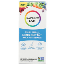 RAINBOW LIGHT: High Potency Men's One 50 Plus, 60 tb