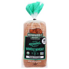 ALVARADO STREET BAKERY: Bread Wheat Thin Sliced, 19 oz