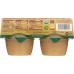 NORTH COAST: Applesauce 4 pack Organic, 16 oz