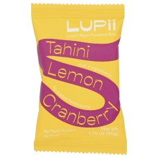 LUPII: Bar Tahini Lemon Cranbrry, 1.76 oz