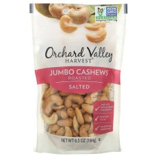 ORCHARD VALLEY HARVEST: Nuts Cashwe Jmb Sltd, 6.5 oz