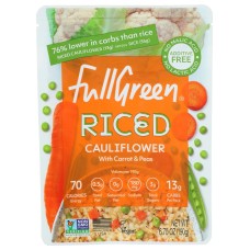 FULLGREEN: Riced Cauliflower Pea Carrot, 6.7 oz