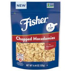 FISHER: Nuts Macadamia Chop, 4.44 oz