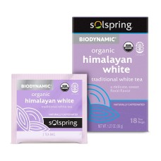 SOLSPRING: Tea White Himalayan, 1 ea