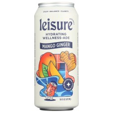 LEISURE PROJECT: Beverage Mango Ginger, 16 FO