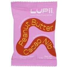 LUPII: Bar Peanut Bttr Cacao Nib, 1.76 oz