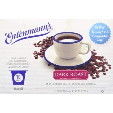ENTENMANNS: Coffee Single Serve Dark Roast, 10 pc