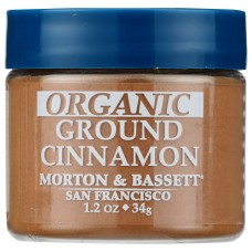 MORTON & BASSETT: Spice Cinnamon Grnd Mini, 1.2 OZ