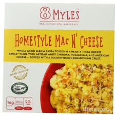 8 MYLES: Entree Mac N Cheese Home, 8 oz
