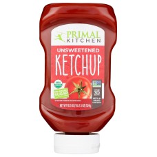 PRIMAL KITCHEN: Ketchup Unsweet Org Sqz, 18.5 oz