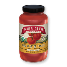 MUIR GLEN: Sauce Fire Rsted Tomato, 23.5 OZ