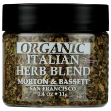 MORTON & BASSETT: Ssnng Italian Herb Mini, 0.4 OZ