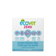 ECOVER: Automatic Dishwasher Tablets Zero, 17.6 oz