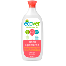 ECOVER: Liquid Pink Geranium Dishwash, 25 oz
