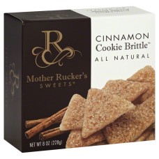 MOTHER RUCKERS SWEETS: Cookie Cnnmn Brittle, 7 oz