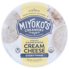 MIYOKOS CREAMERY: Cream Chse Evrythng Cshw, 8 oz