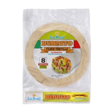 LA REAL: Burrito Flour Tortilla, 17.5 oz
