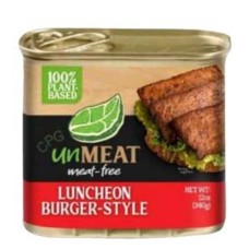 UNMEAT: Meat Free Luncheon Burger, 12 oz