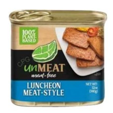 UNMEAT: Meat Free Luncheon Meat, 12 oz