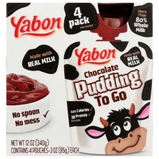 YABON: Pudding Chocolate To Go, 12 OZ