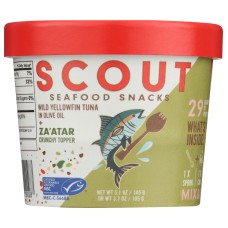 SCOUT: Tuna Zaatar Snack Kit, 5.1 OZ