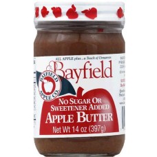 BAYFIELD: Fruit Bttr Apple Sf, 14 oz