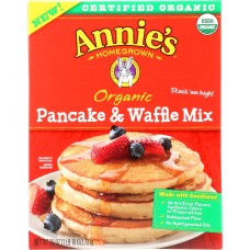 ANNIES HOMEGROWN: Mix Pancake Waffle Org, 26 oz