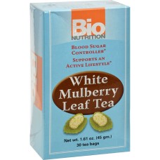BIO NUTRITION: Tea White Mulberry, 30 bg