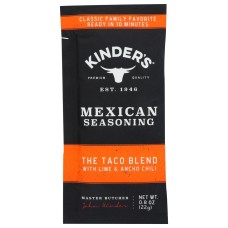 KINDERS: Seasoning Taco Blend, 0.8 OZ