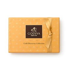 GODIVA: Gold Discovery Gift Box 6 pc, 2.3 oz