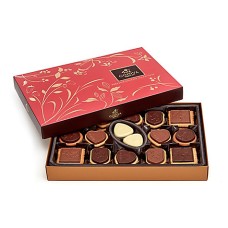 GODIVA: Assorted Chocolate Biscuit Gift Box 32pc, 9.1 oz