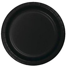 CREATIVE CONVERTING: Plate Dinner Black Velvet, 24 ea