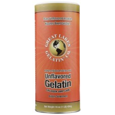 GREAT LAKES: Beef Hide Gelatin Collagen Joint Care Unflavored, 1 lb