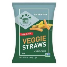 CADIA EVERYDAY: Veggie Straw Sea Slt, 5oz