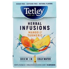 TETLEY: Tea Mango Turmeric, 16 ea
