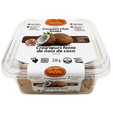 SHASHA: Cookie Snaps Ccnut Chia, 8.8 oz