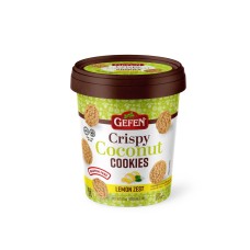 GEFEN: Cookies Ccnut Lemon Zest, 4.9 oz