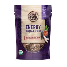 ORGANIC LIVING SUPERFOODS: Fig Coconut Energy Squares, 1.75 oz