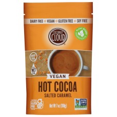COCONUT CLOUD: Hot Cocoa Salted Caaramel, 7 OZ