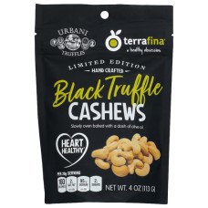 URBANI TRUFFLES: Cashews Black Truffle, 4 OZ