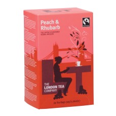 THE LONDON TEA COMPANY: Tea Peach Rhubarb, 1.76 oz