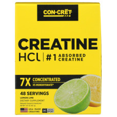 CON CRET: Creatine HCL Powder Lemon Lime, 4.5 oz