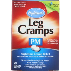 HYLAND'S: Leg Cramps PM, 50 Tablets