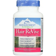 RIDGECREST HERBALS: Hair Revive, 120 Vegetarian Capsules