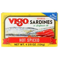 VIGO: Sardine Spiced, 4.37 OZ